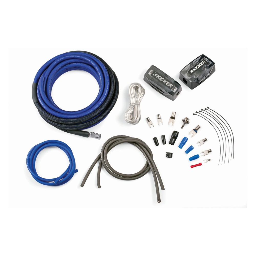 Kicker 46PKD4 PKD4 4AWG Dual Amp Kit