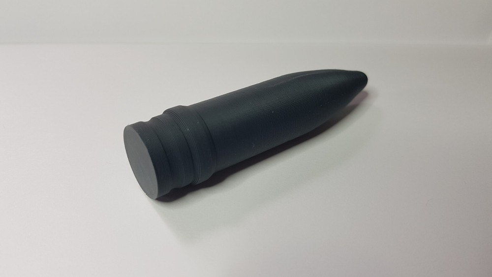 20mm Hispano plastic replica. unpainted and 3D printed