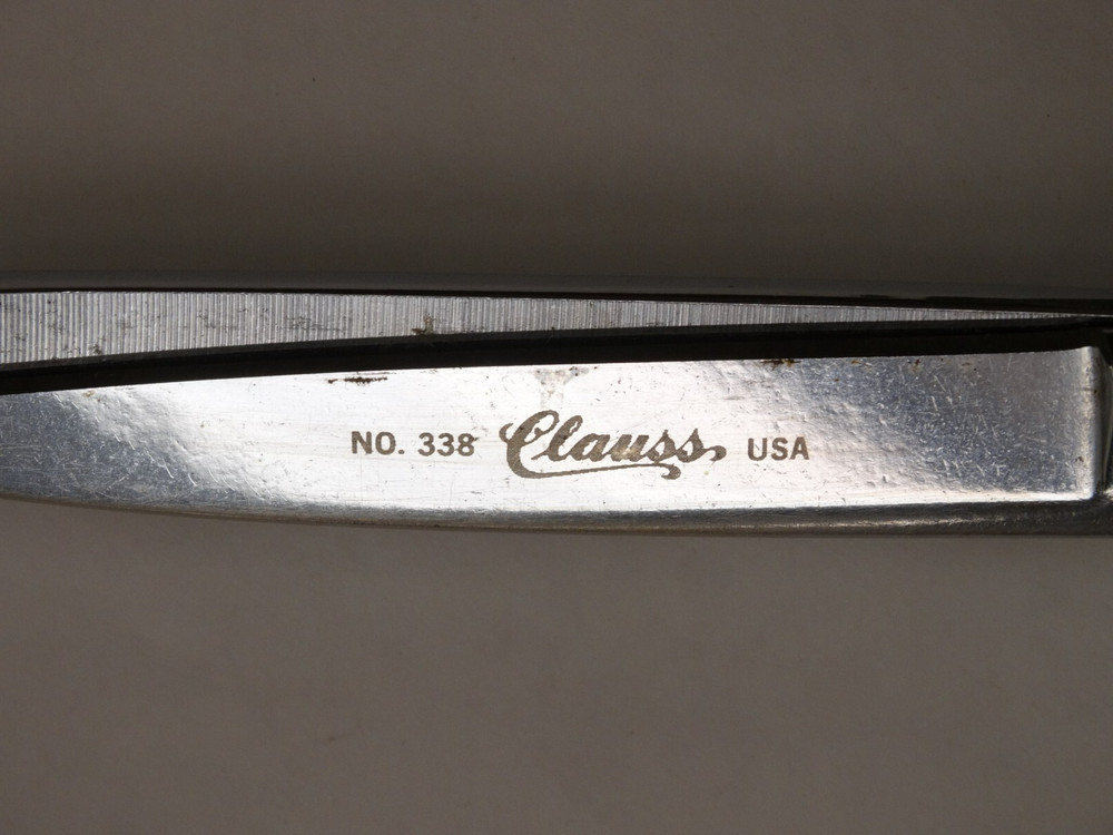 Vintage Clauss No. 338 Scissors