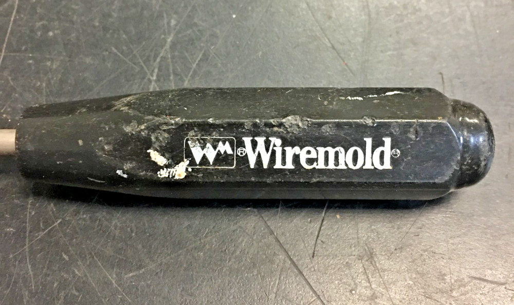 Wiremold Plugmold, Flat Head Tip Screwdriver, USA
