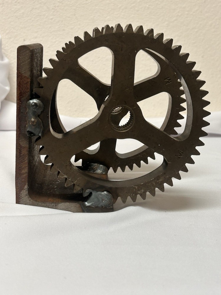 Decorative Gear Bookends