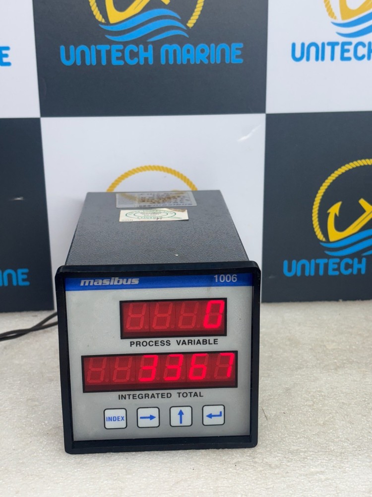 Masibus 1006 flow indicator totaliser