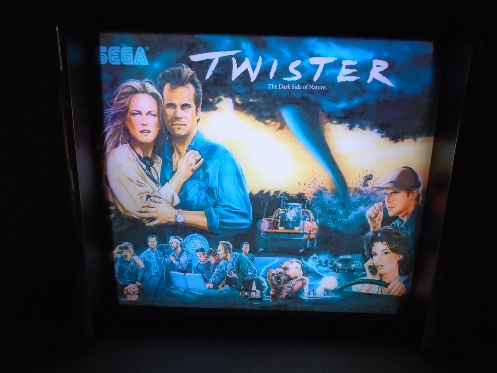 Twister Pinball Head LED Display light box