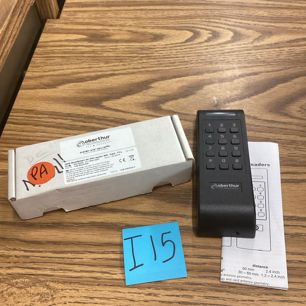 Oberthur Technologies 50XX INID MultiSmart AC PIN Reader Weg/C&D/TTL  🟠