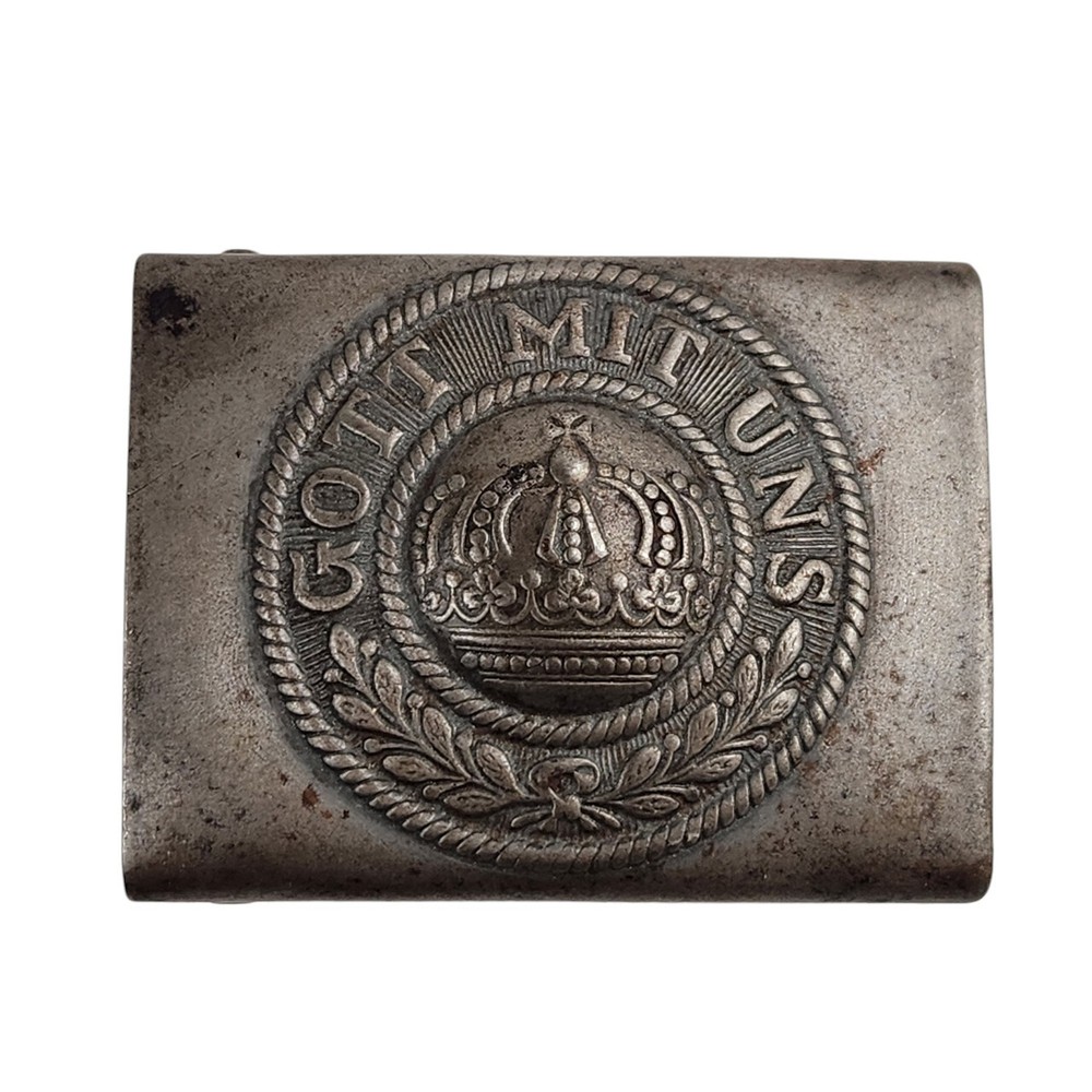 WWI German "Got Mit Uns" EM/NCO Belt Buckle