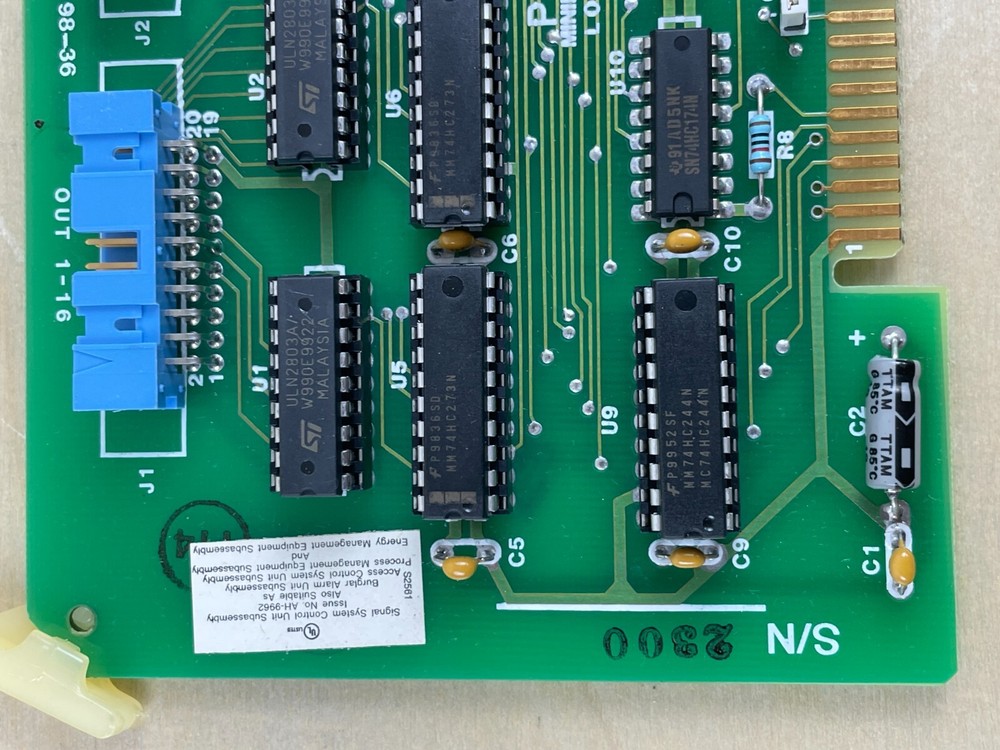 Kidde 900696 Miniplex Alarm 32 Output Logic Board