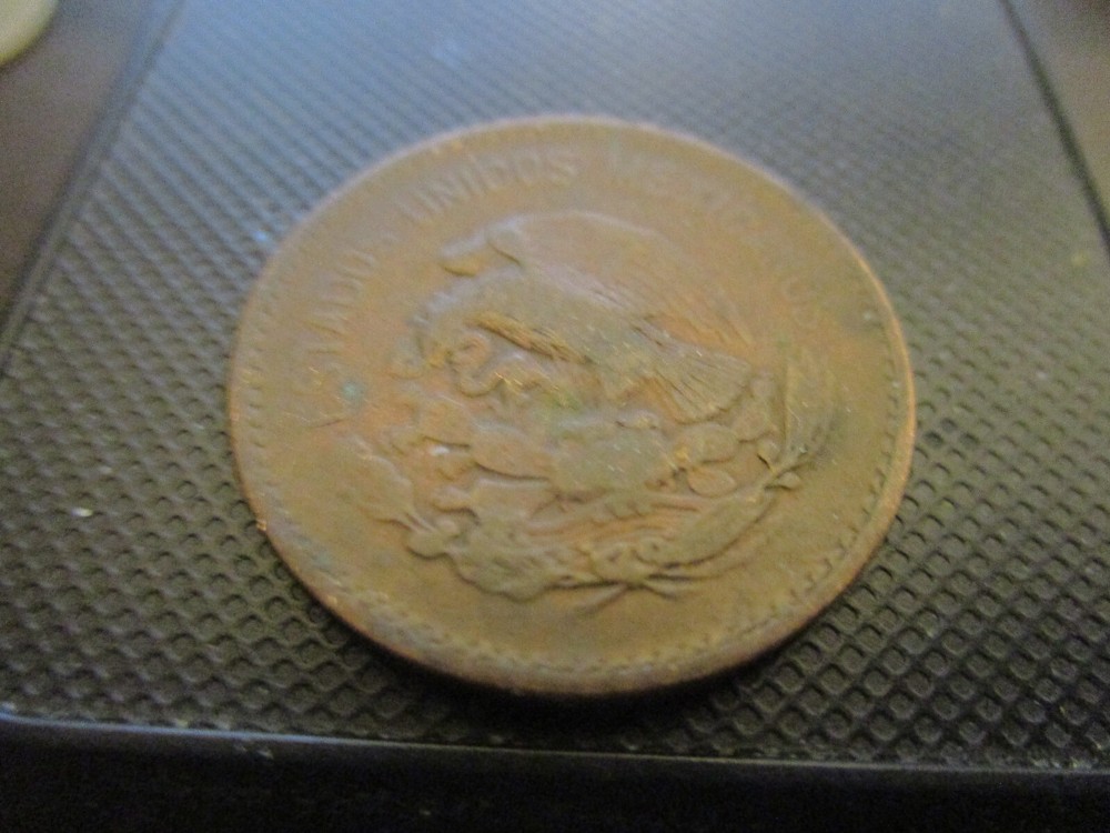 Mexican 1943 20 CENTAVOS