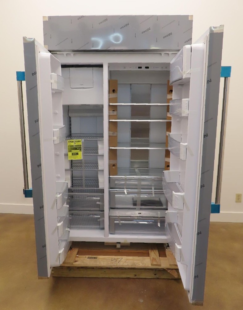 Monogram ZISS480NN 48" Smart Counter Depth Built-In Side by Side Refrigerator