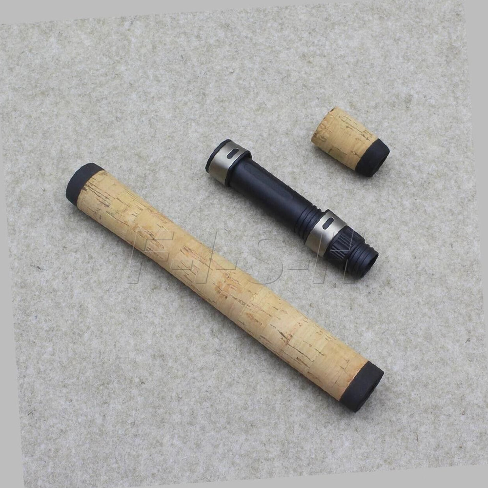 Composite Cork Spinning Rod Handle with Graphite Reel Seat and Winding Check