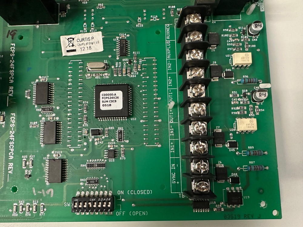 💥 FCPS-24FSPCA Rev Controller PCB board 🇺🇸