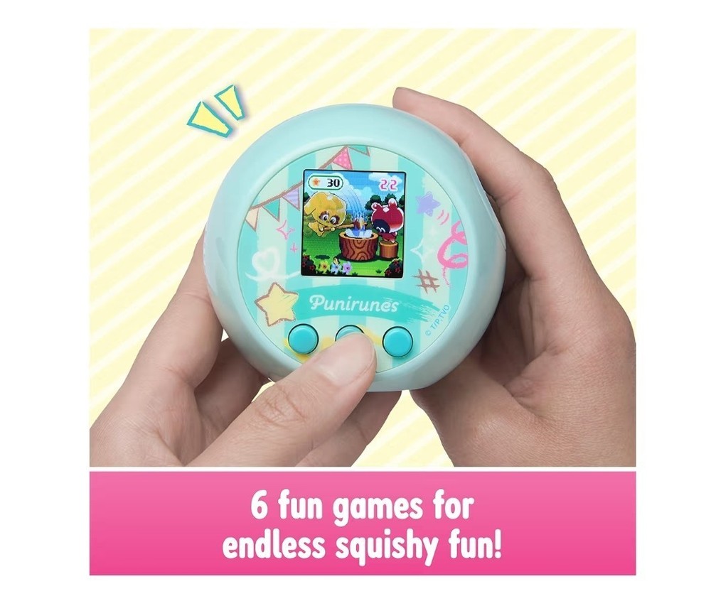 Punirunes, Interactive Digital Toy with 55 Squishy Characters