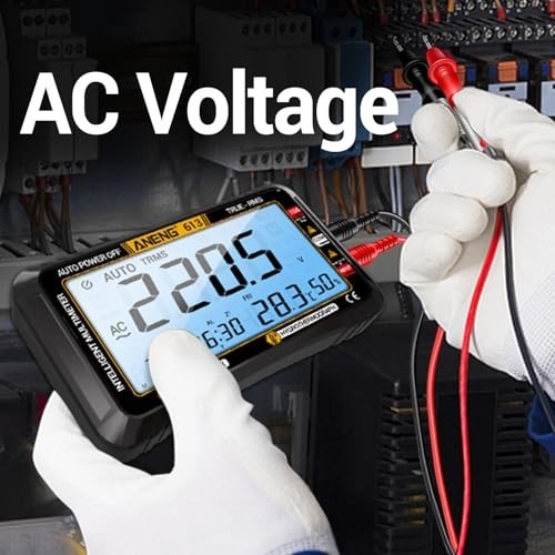 Digital Multimeter 4000 Counts Auto Ranging TRMS AC DC Voltage Current Tester