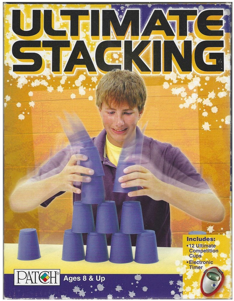 Ultimate Cup Stacking Game w/ Timer (Patch; 2007) - Complete