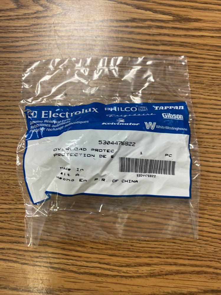 Electrolux 5304476922 Overload ***New Oem***