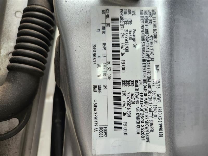 2015-2018 Ford Focus Front 4.2" Display Screen
