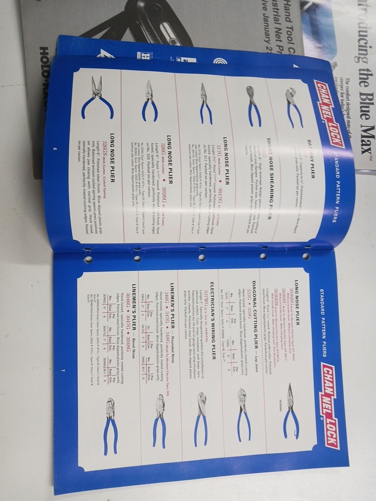 Vintage Tool Catalogs, Information Sheets, used