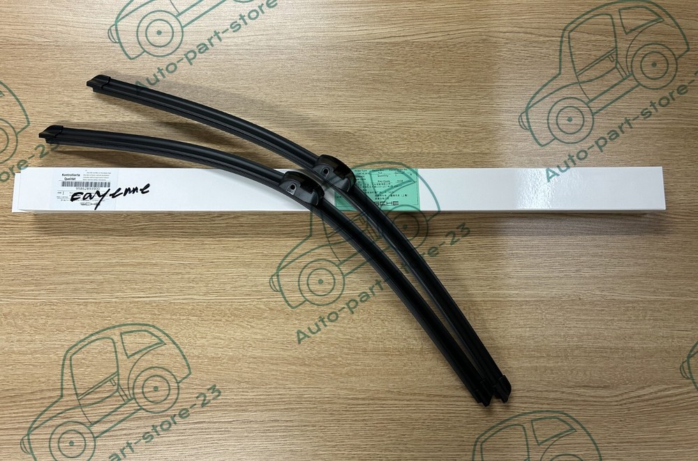 GENUINE PAIR FRONT WINDSHIELD WIPER BLADES KIT FOR 2011-2018 PORSCHE CAYENNE 92A