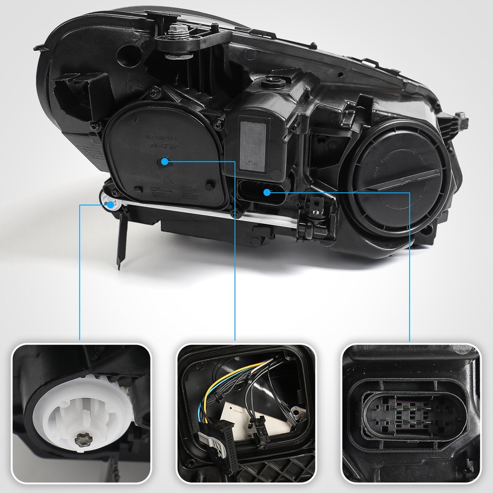 For 2014-2016 Mercedes-Benz E-Class W212 Halogen Headlight Headlamp Driver Side