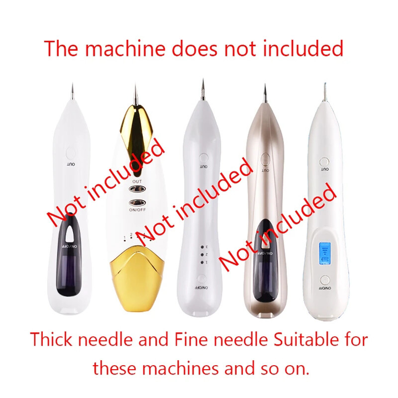 New 100/200x Disposable Fine Tips Replace Accessories For Handheld Beauty Device
