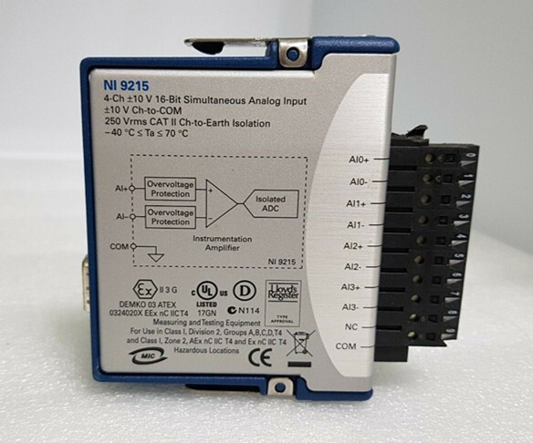 National Instruments NI 9215 cDAQ Analog Input Module Simultaneous Sampling
