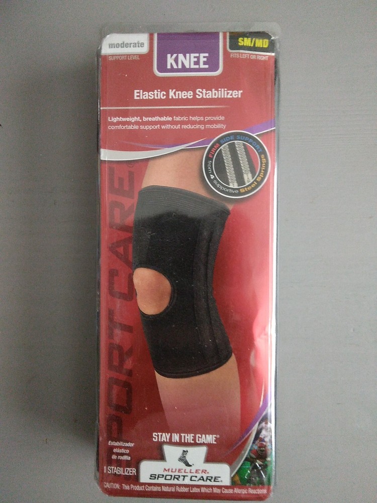 Mueller Knee Stabilizer, Black, Small/medim