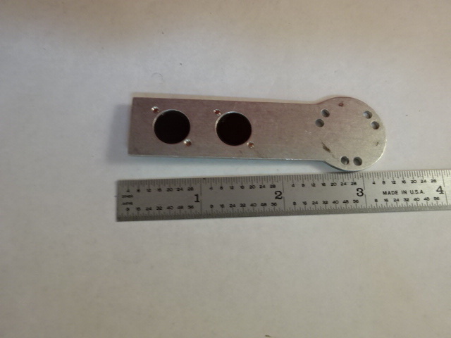 MICROSCOPE PART SLIDE FILTER GREEN OPTICS AS IS B#R5-A-14