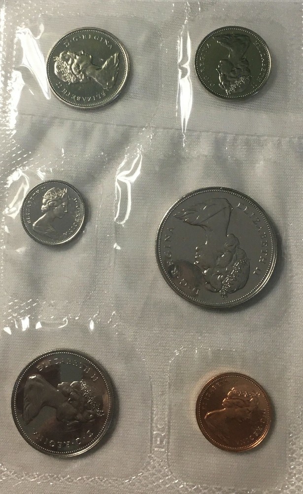 1971 CANADIAN MINT PROOF LIKE UNCIRCULATED SET