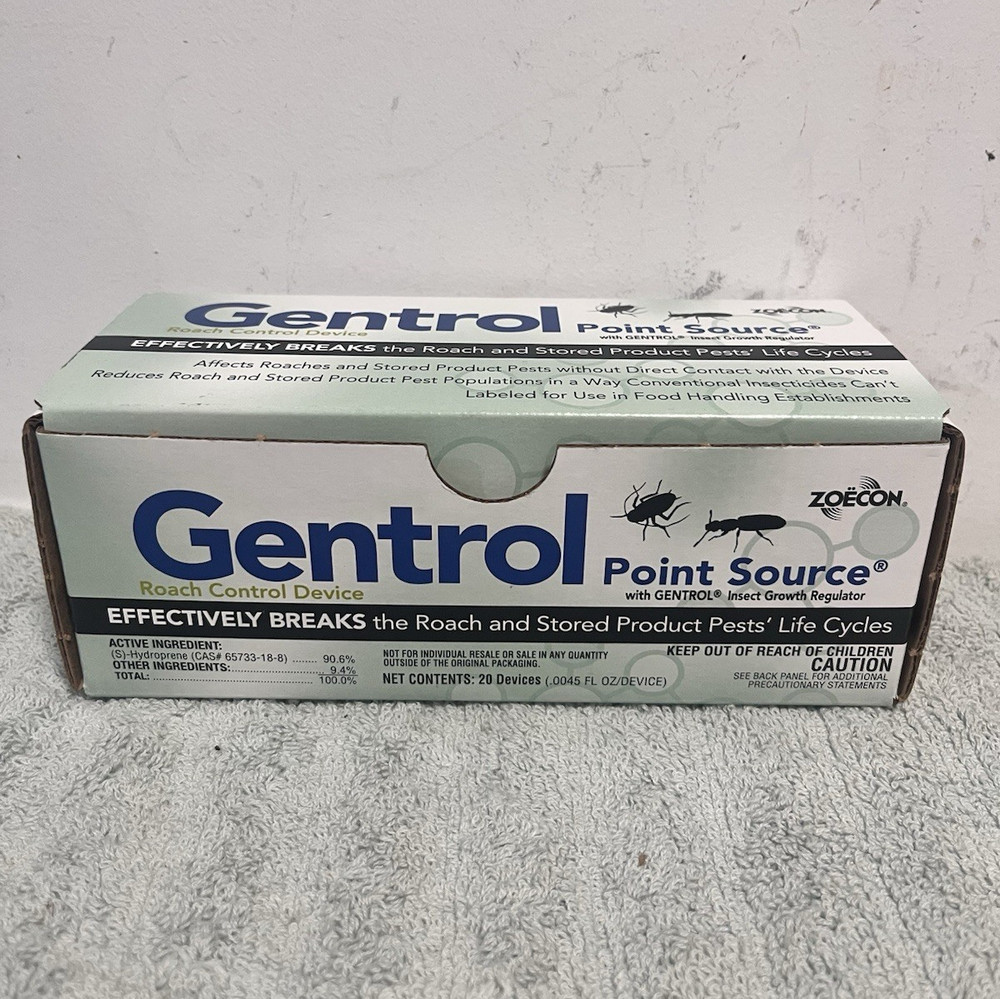 Zoëcon Gentrol Point Source Cockroach IGR Discs, 20 Pack, Up to 3 Months