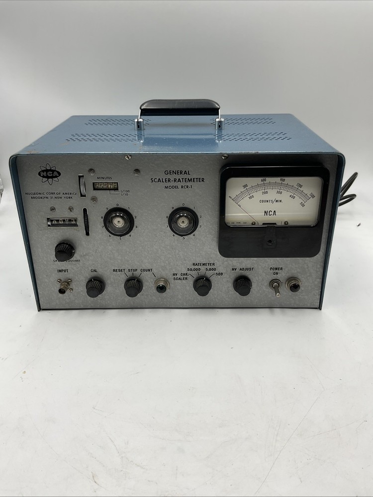 Vintage NCA General Scaler-Ratemeter Model: RCR-1!!! S1