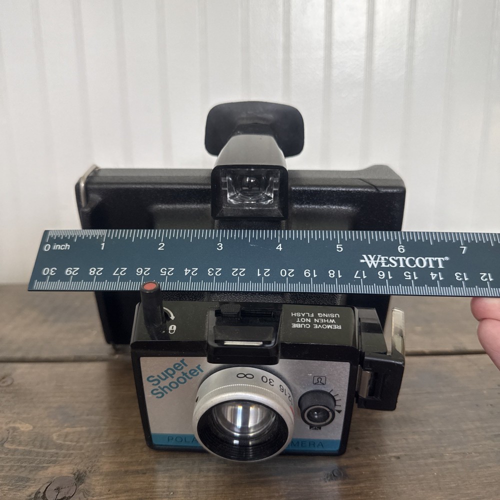 Vintage 1970s Polaroid Super Shooter Land Camera, Untested