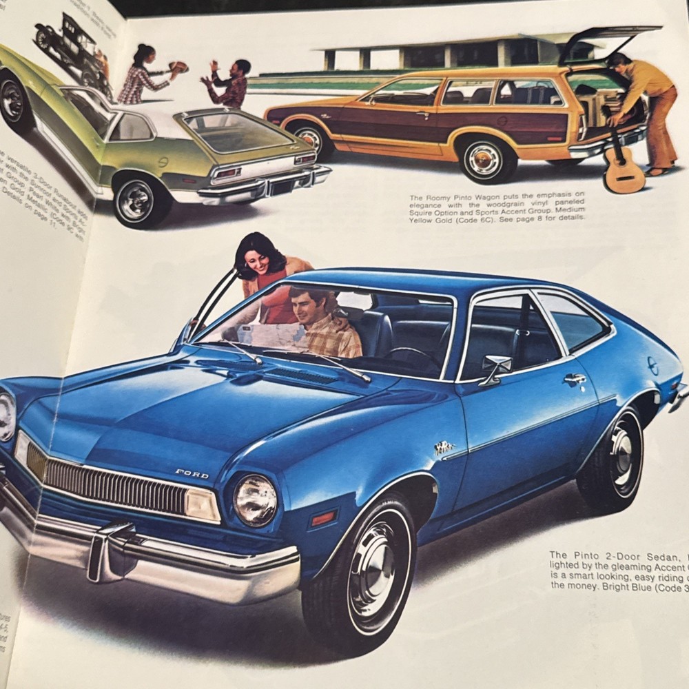 1974 Ford Pinto Sales Brochure OEM