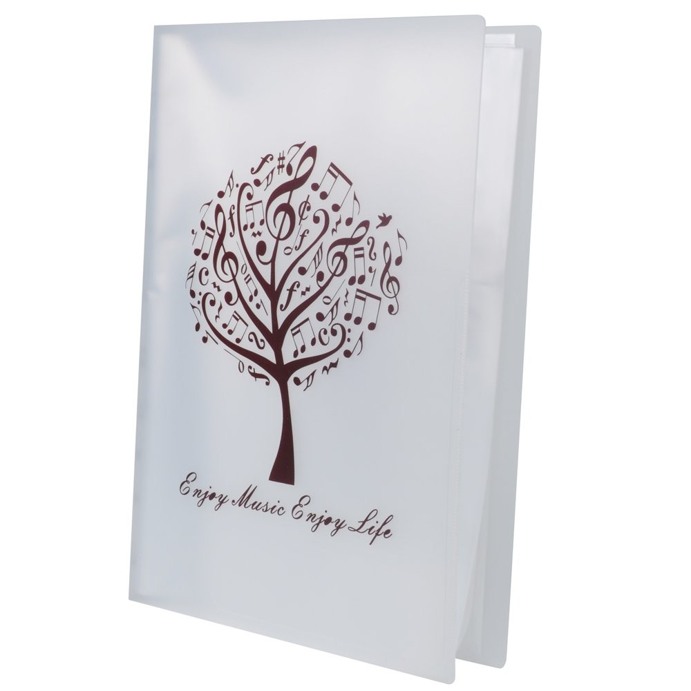 Music Sheet File Paper Storage Folder Documents Holder Blank Tree White