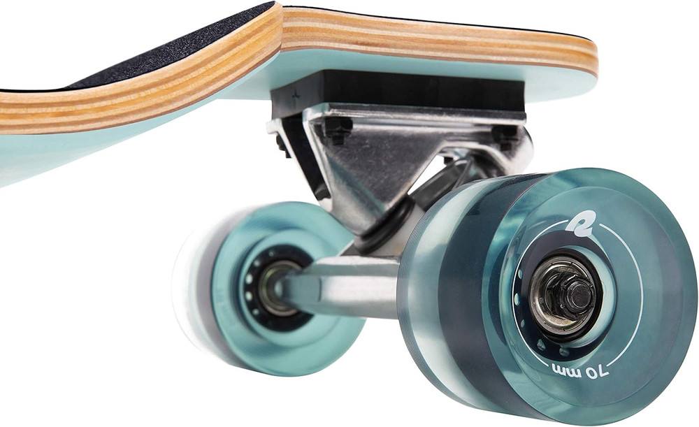 Tidal Drop down Longboard - 41" Extra Wide Stable Deck, 9-Ply Canadian Maple, AB