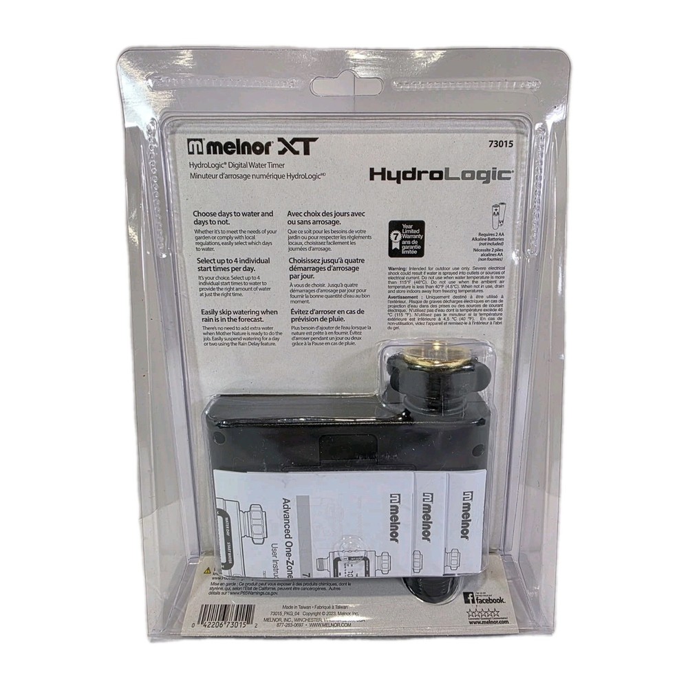 Melnor Hydrologic Digital Water Timer- Electronic Programmable Water Timer 73015