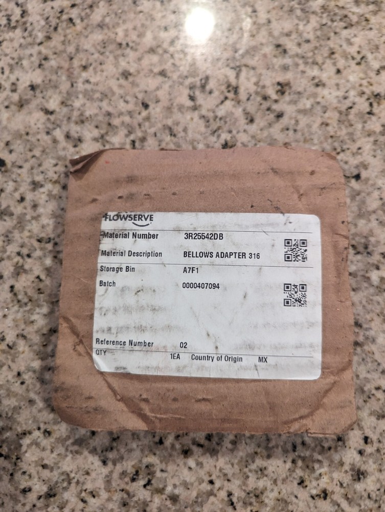 Flowserve Bellows Adapter 316 3R22975DB