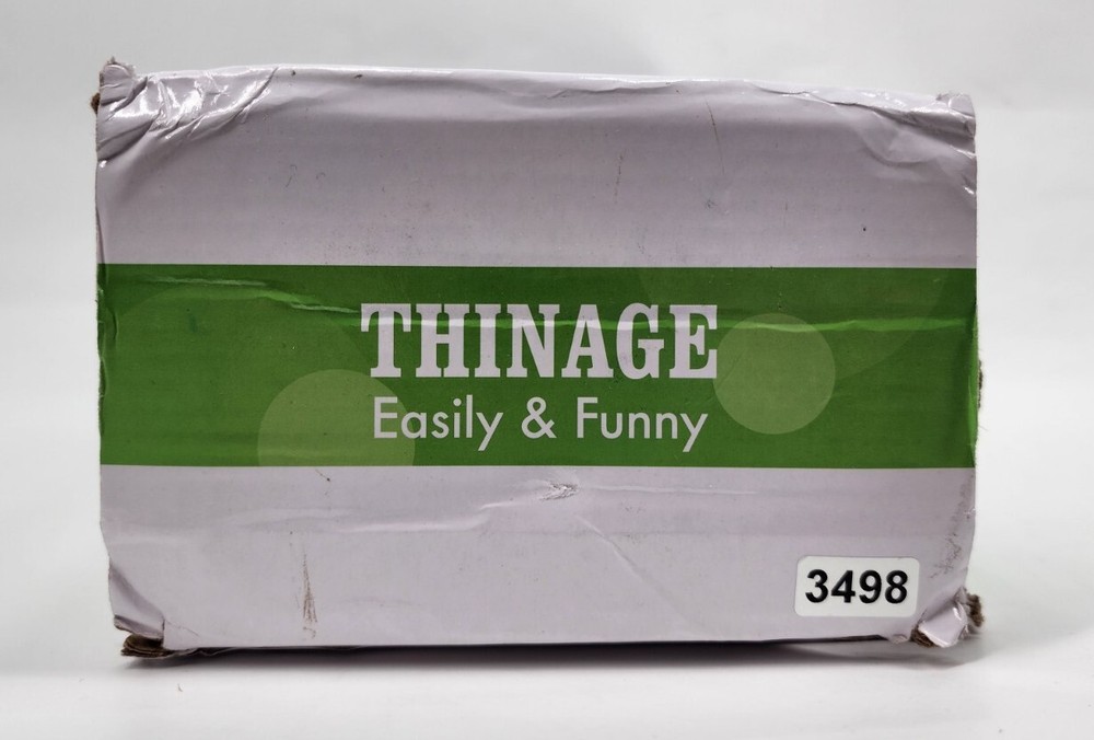 Thinage Easily & Funny 2-Way Grate & Measure Container, White