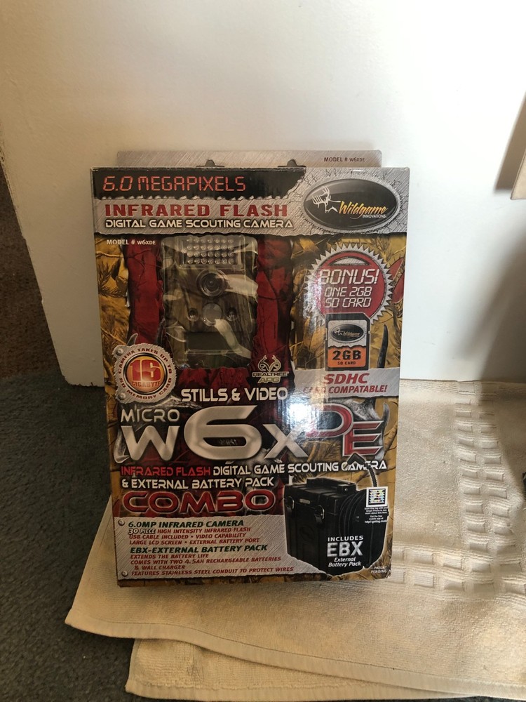 New Wildgame Innovations Infrared Flash Scouting Camera 6 Megapixels