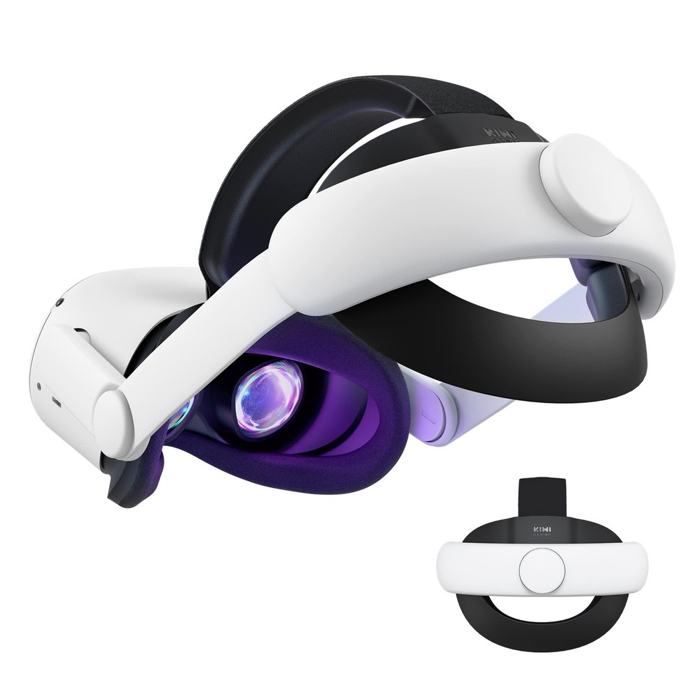 K2 Comfort Head Strap for Oculus/Meta Quest 2, Enhanced Support VR Accessory