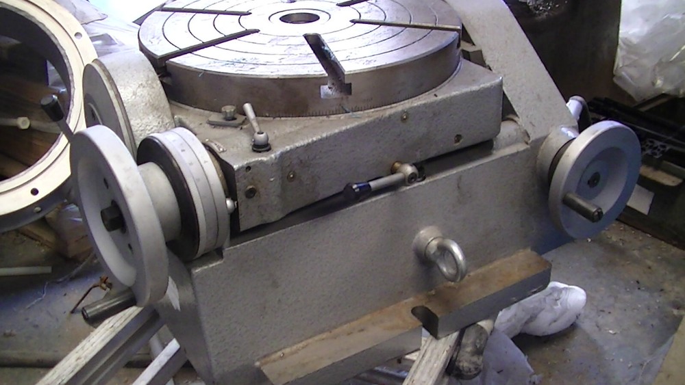 TSK 320mm (12.5 ") Precision 2 axis tilting rotary table