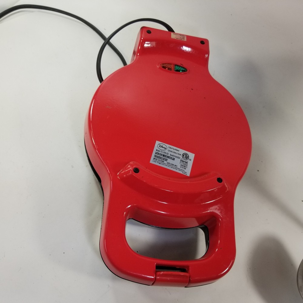 Disney Mickey Mouse Cake Pop Maker Waffle Iron
