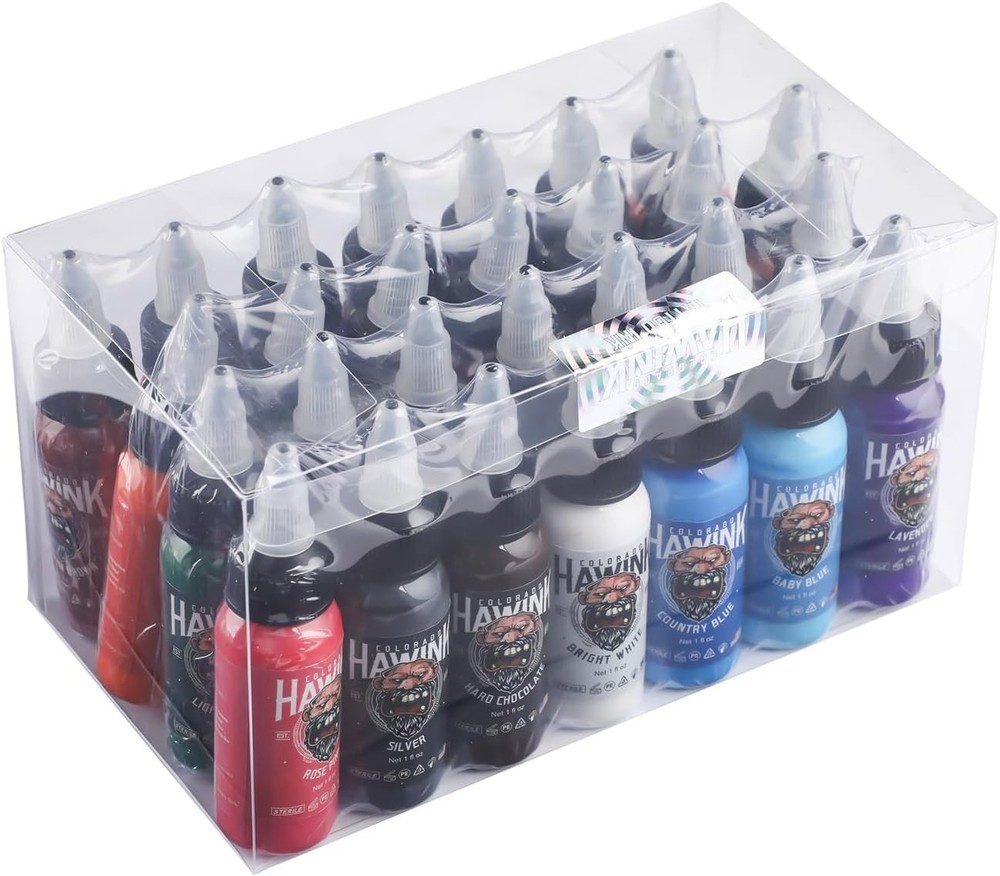 Professional Tattoo Ink Kit 28 Colors