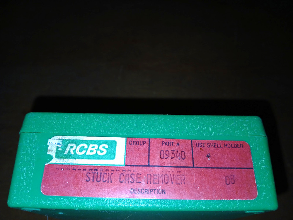 RCBS Stuck Case Remobver #09340 - Used
