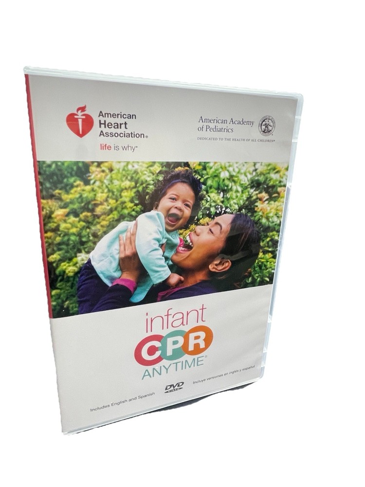American Heart Association Infant CPR Anytime Learn Practice Share - New
