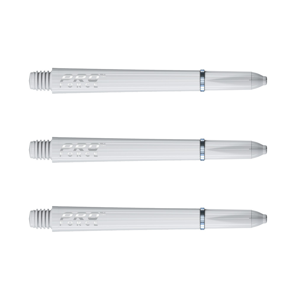 Winmau Pro-Force Dart Shafts White - Medium