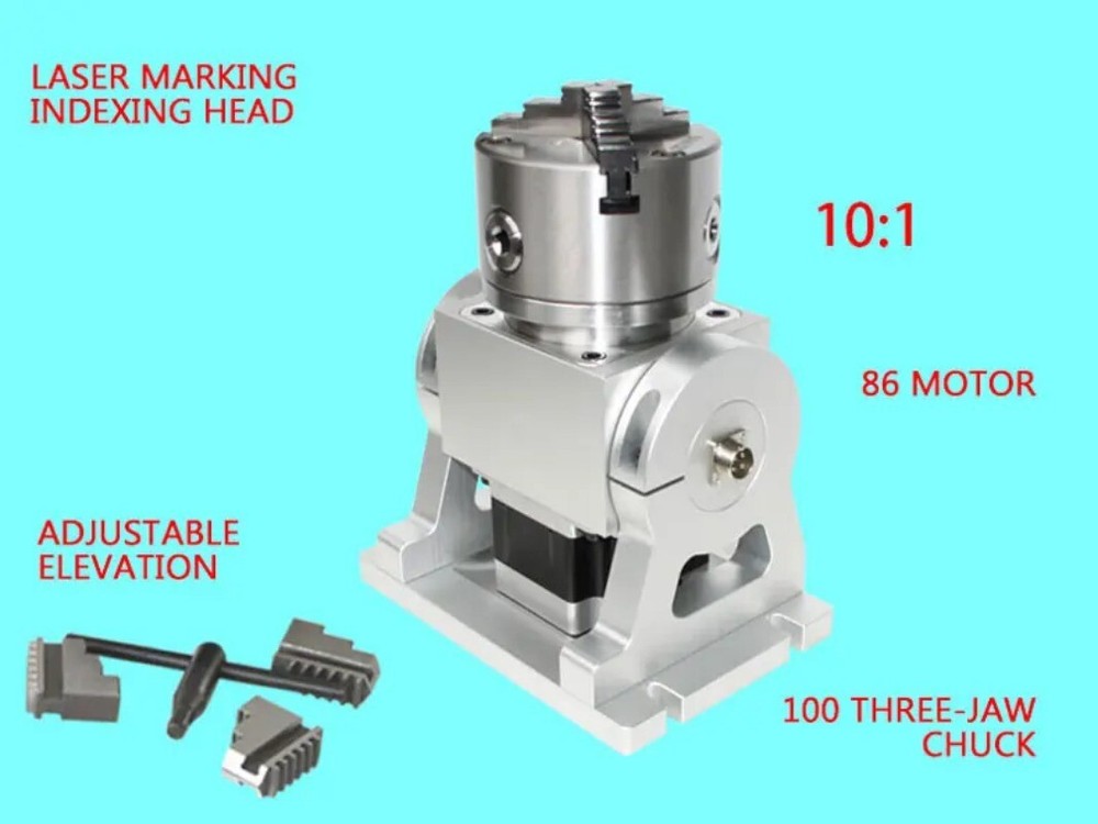 A Axis Fourth Axis Adjustable Angle of Elevation Planetary Deceleration 10:1 CNC