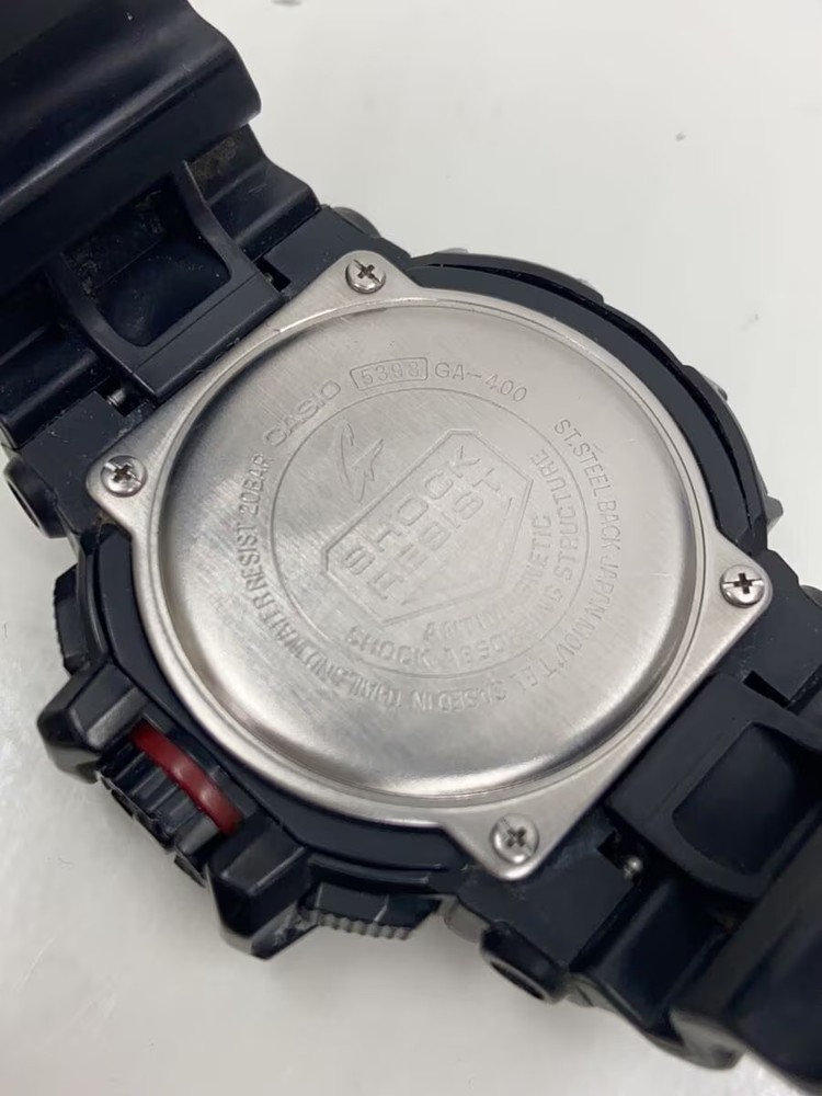CASIO Quartz Wristwatch G SHOCK Digital Analog BLK