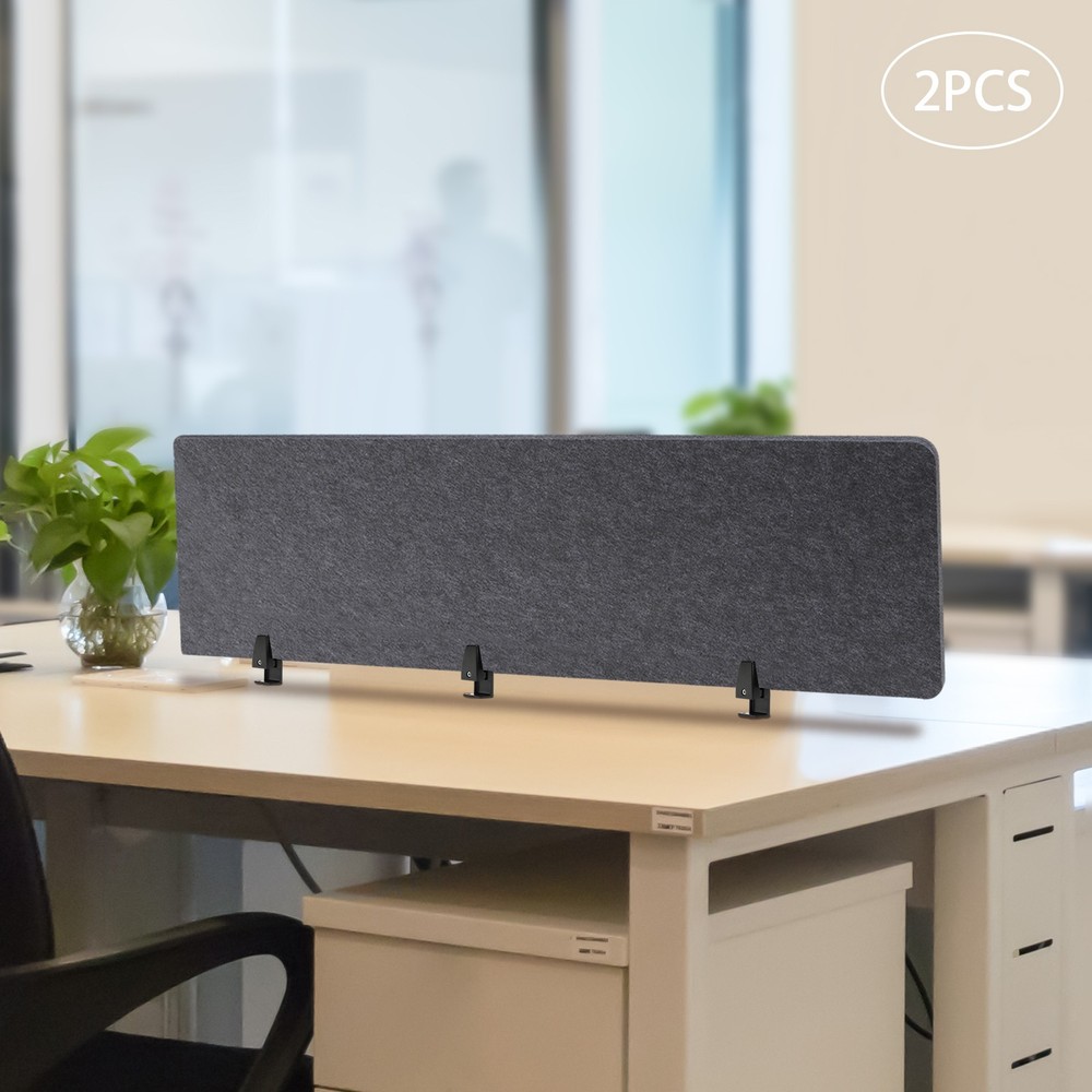 2* Desk Privacy Panels Desktop Panel For Office/Classroom/Library Divider Panels