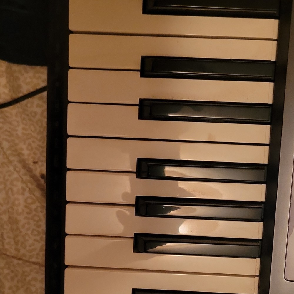 Casio CTK-2080 61-Key Electronic Keyboard Black USB Built-in Speaker Sampling