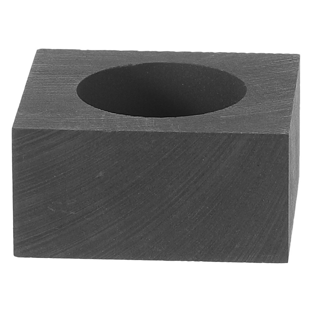 Silver and Graphite Crucible for Melting Beading Dish Molds