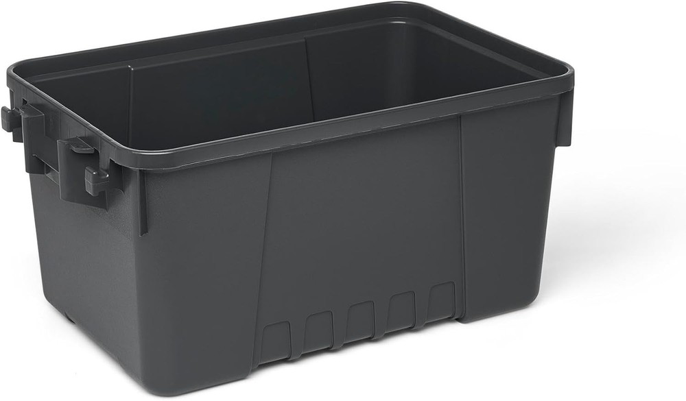 High-Impact Charcoal Storage Trunks - Modern Design for Efficient Organization